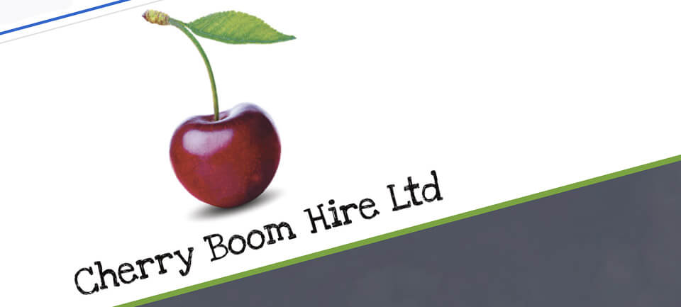 cherry boom hire website case study