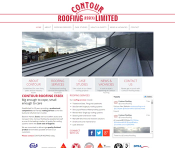 Contour Roofing Screenshot